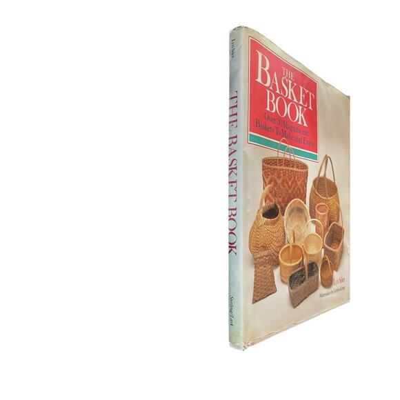 The Basket Book by Lyn Siler and Carolyn Kemp 30 Baskets to Make and Enjoy 1988 - Picture 16 of 16